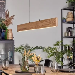 hofstein Fugelsta Suspension, Suspension LED Noir, 1 lumière