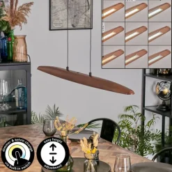 hofstein Fugelsta Suspension, Suspension LED Noir, 1 lumière