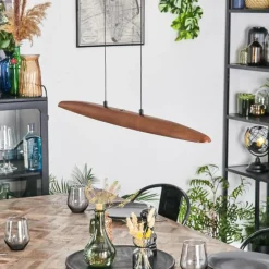 hofstein Fugelsta Suspension, Suspension LED Noir, 1 lumière