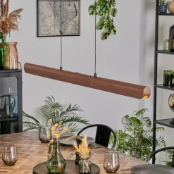 hofstein Fugelsta Suspension, Suspension LED Noir, 1 lumière