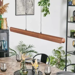 hofstein Fugelsta Suspension, Suspension LED Noir, 1 lumière