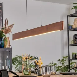 hofstein Fugelsta Suspension, Suspension LED Noir, 1 lumière