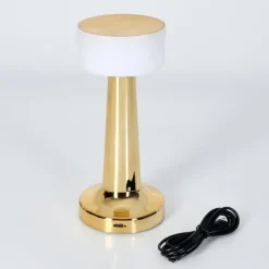 hofstein Gallboda Lampe à poser LED Laiton, 1 lumière