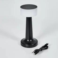 hofstein Gallboda Lampe à poser LED Noir, 1 lumière* Éclairage Led