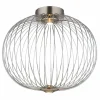 Luminaires Globo Lighting Galway Plafonnier LED Nickel mat, 1 lumière* Éclairage Led