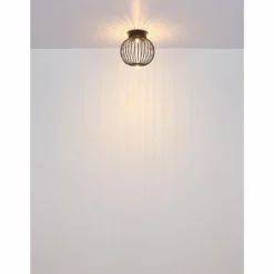 Luminaires Globo Lighting Galway Plafonnier LED Nickel mat, 1 lumière* Éclairage Led