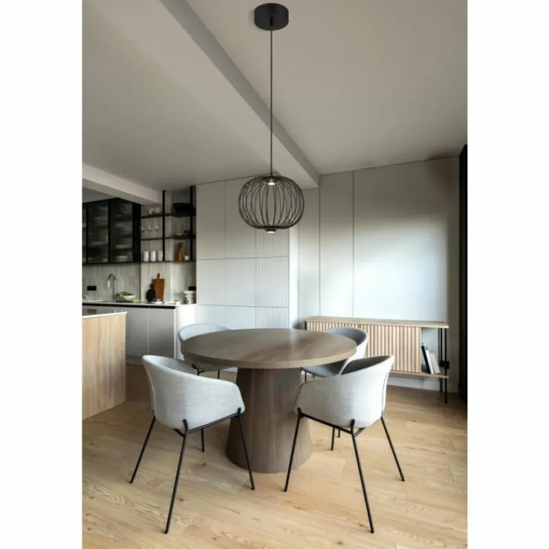 Luminaires Globo Lighting Galway Suspension LED Noir, 1 lumière* Suspensions