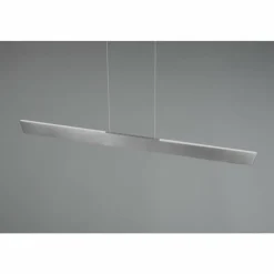 Luminaires Trio Galway Suspension LED Nickel mat, 1 lumière* Éclairage Led