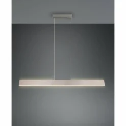 Luminaires Trio Galway Suspension LED Nickel mat, 1 lumière* Éclairage Led