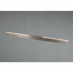 Luminaires Trio Galway Suspension LED Nickel mat, 1 lumière* Éclairage Led
