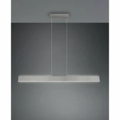 Luminaires Trio Galway Suspension LED Nickel mat, 1 lumière* Éclairage Led