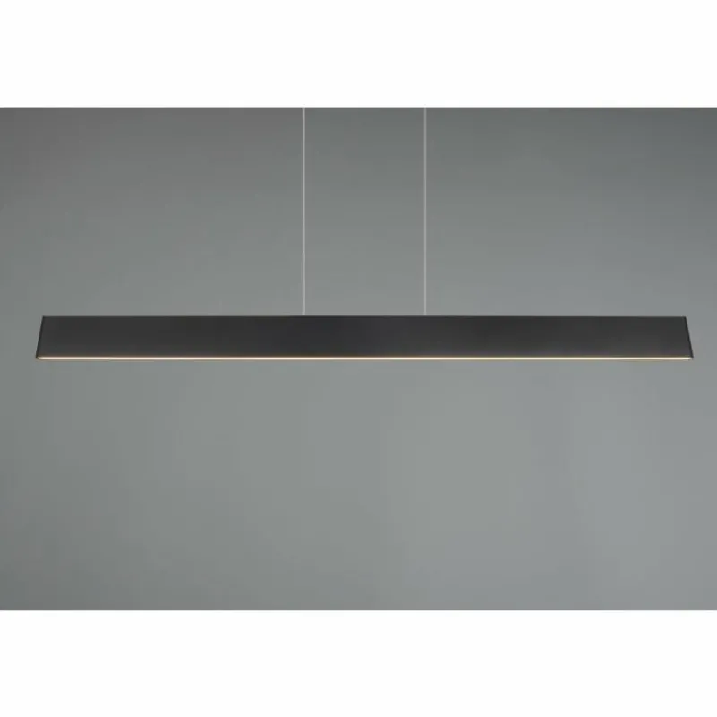 Luminaires Trio Galway Suspension LED Noir, 1 lumière* Éclairage Led