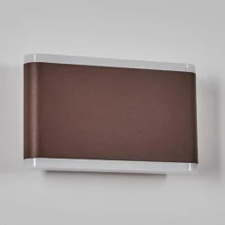 hofstein Gamas Lampe murale d´extérieur, Applique murale Brun, Rouille, 1 lumière