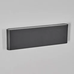 hofstein Gamas Lampe murale d´extérieur, Luminaire de salle de bain, Applique murale, Spot mural Anthracite, 1 lumière