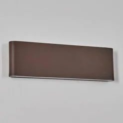 hofstein Gamas Lampe murale d´extérieur, Luminaire de salle de bain, Applique murale, Spot mural Rouille, 1 lumière