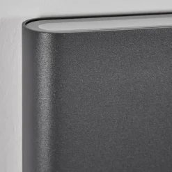 hofstein Gamas Lampe murale d´extérieur, Luminaire de salle de bain, Luminaire Up & Down, Applique murale Anthracite, 1 lumière