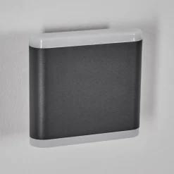 hofstein Gamas Lampe murale d´extérieur, Luminaire Up & Down, Applique murale LED Anthracite, 1 lumière