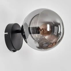 hofstein Gastor Boule lumineuse, Applique murale, Spot mural Fumé, 1 lumière