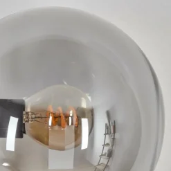 Lampes Dorées-hofstein Gastor Boule lumineuse, Applique murale 42 cm Or, Noir, 3 lumières