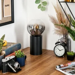 hofstein Gastor Boule lumineuse, Lampe de bureau, Lampe à poser Clair, Fumé, 1 lumière