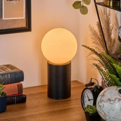 hofstein Gastor Boule lumineuse, Lampe de bureau, Lampe à poser Blanc, 1 lumière