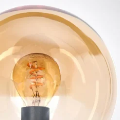 hofstein Gastor Boule lumineuse, Lampe de bureau, Lampe à poser Ambre, 1 lumière