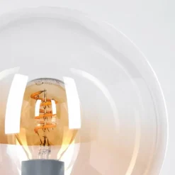 hofstein Gastor Boule lumineuse, Lampe de bureau, Lampe à poser Ambre, Clair, 1 lumière