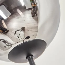 hofstein Gastor Boule lumineuse, Lampadaire Chrome, Fumé, 3 lumières