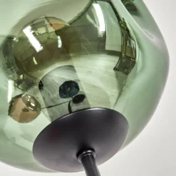 hofstein Gastor Boule lumineuse, Lampadaire Bleu, Vert, Cuivré, 3 lumières