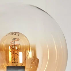 hofstein Gastor Lampadaire 30 cm Ambre, Clair, 4 lumières