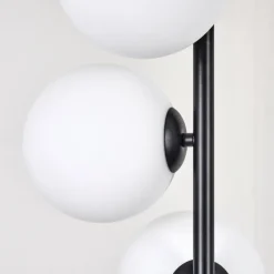 hofstein Gastor Lampadaire 33 cm Blanc, 5 lumières