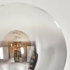 hofstein Gastor Lampadaire 30 cm Clair, Fumé, 4 lumières