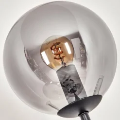 hofstein Gastor Lampadaire 30 cm Fumé, 4 lumières