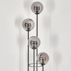 hofstein Gastor Lampadaire 30 cm Fumé, 4 lumières