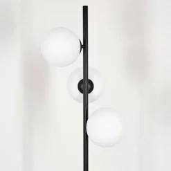 hofstein Gastor Lampadaire Blanc, 3 lumières