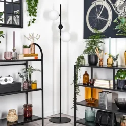 hofstein Gastor Lampadaire Blanc, 3 lumières