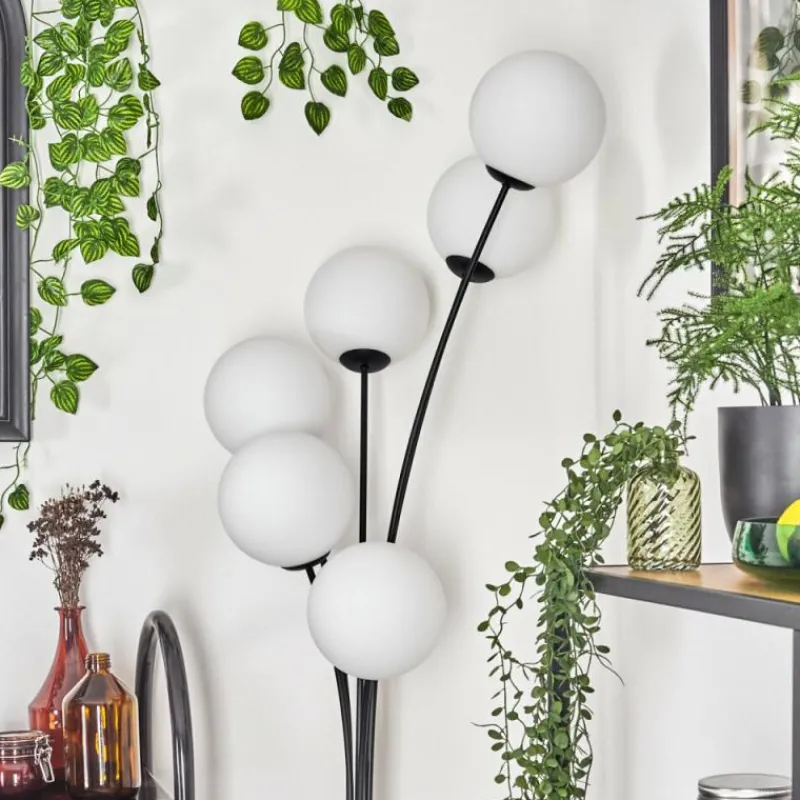 hofstein Gastor Lampadaire Blanc, 6 lumières