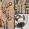 Suspension Verre Fumé-hofstein Gastor Lampadaire Chrome, Fumé, 6 lumières