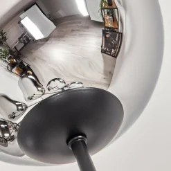 Suspension Verre Fumé-hofstein Gastor Lampadaire Chrome, Fumé, 6 lumières