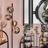 hofstein Gastor Lampadaire Chrome, Fumé, 4 lumières