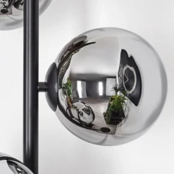 hofstein Gastor Lampadaire Chrome, Fumé, 3 lumières