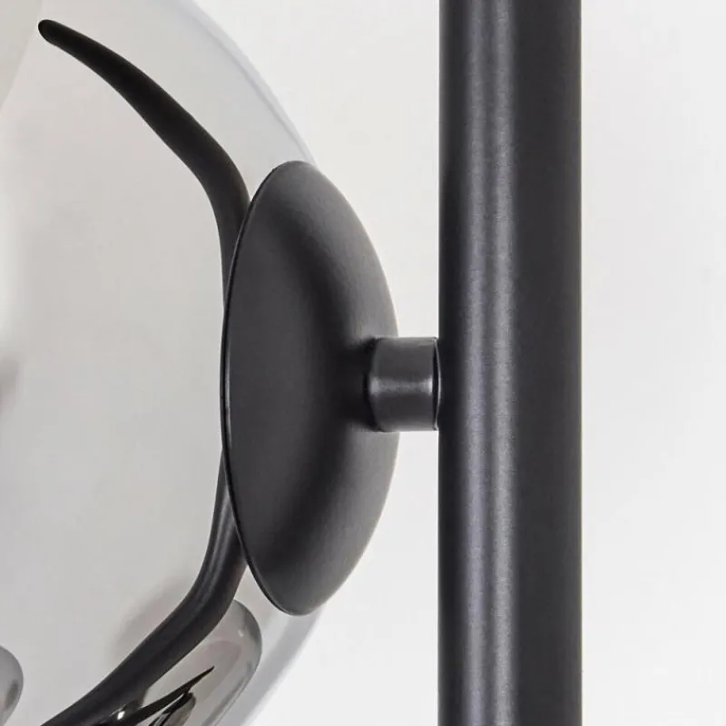 hofstein Gastor Lampadaire Chrome, Fumé, 3 lumières