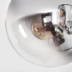 hofstein Gastor Lampadaire Noir, 3 lumières