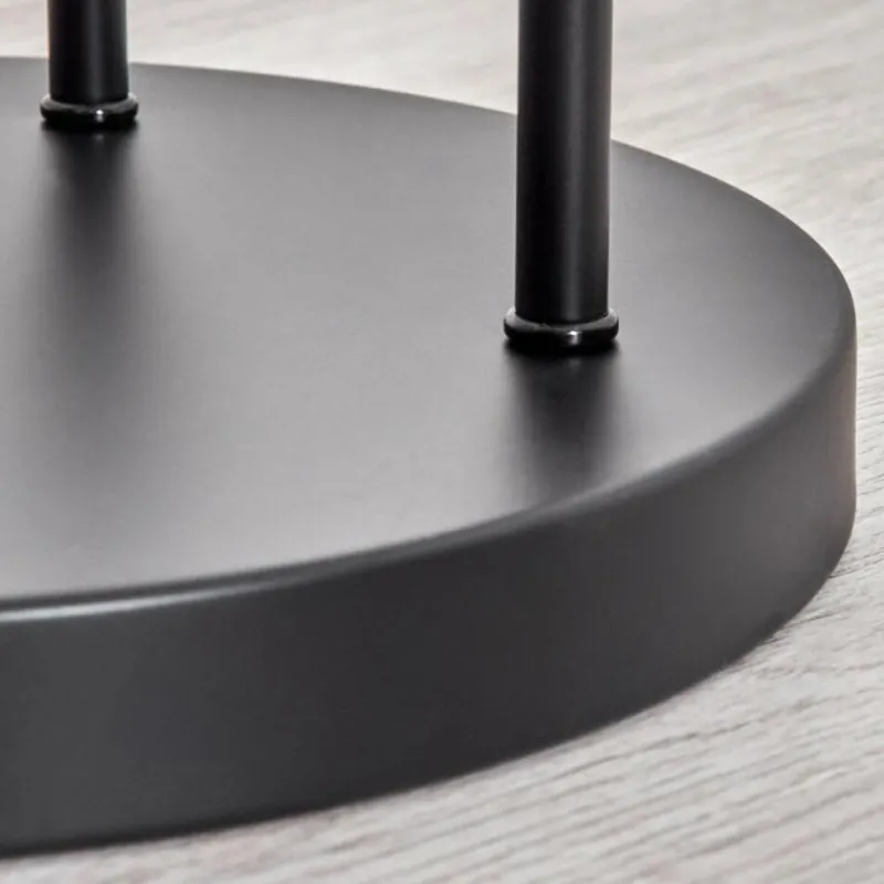 hofstein Gastor Lampadaire Noir, 3 lumières