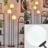 hofstein Gastor Lampadaire Noir, 3 lumières