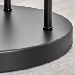 hofstein Gastor Lampadaire Noir, 3 lumières