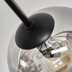 hofstein Gastor Plafonnier 83 cm Ambre, Fumé, 10 lumières