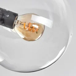 hofstein Gastor Plafonnier 87 cm Clair, 8 lumières