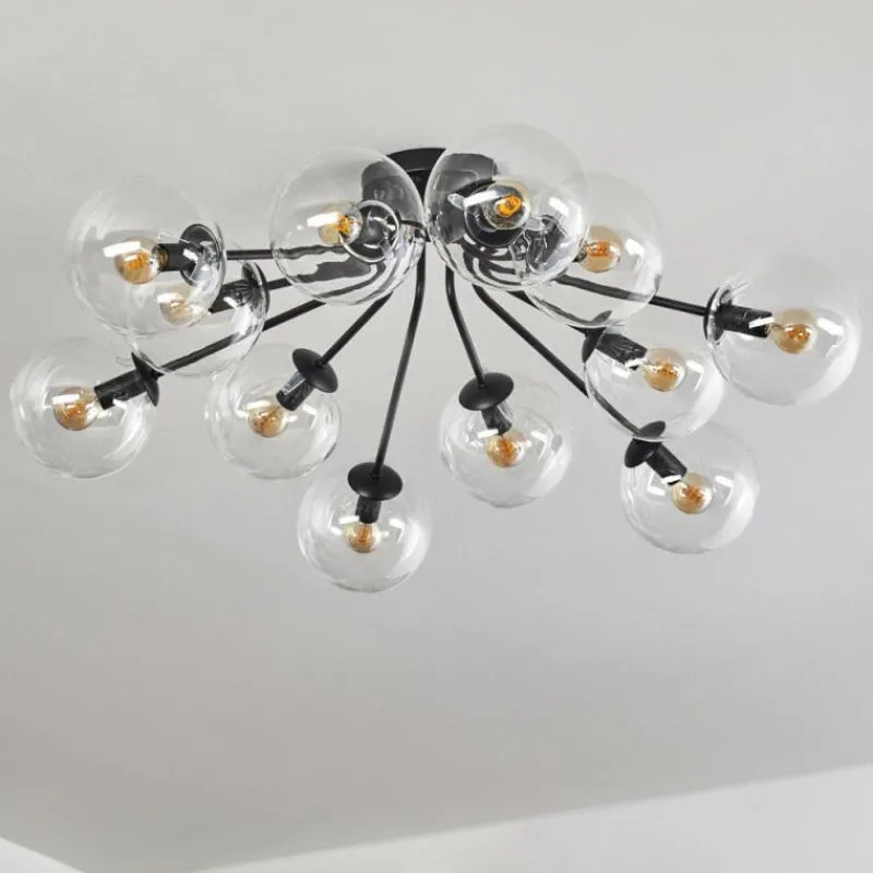 hofstein Gastor Plafonnier 91 cm Clair, 12 lumières