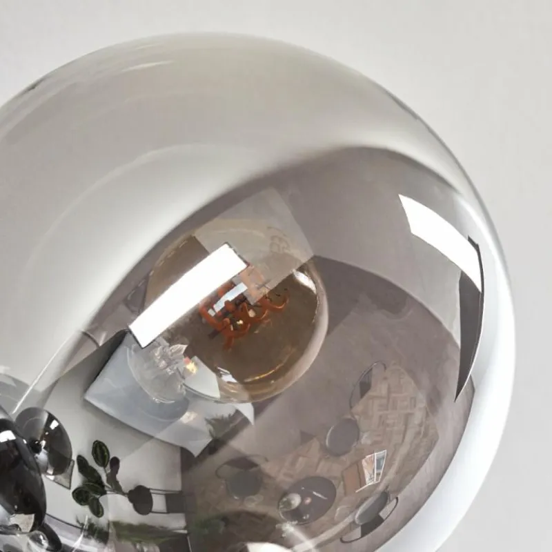 hofstein Gastor Plafonnier 83 cm Fumé, 10 lumières